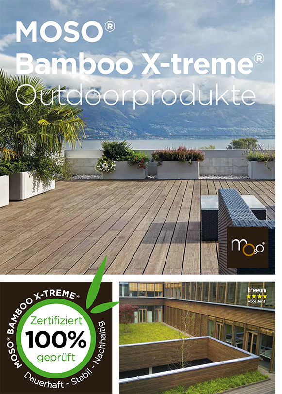 Dielen aus Bambus, Bambuspdielen, Terrassendielen - Unser Lieferant für Sie: Moso